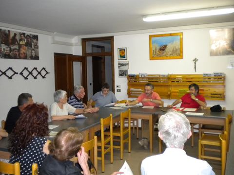 Con gli amici di Senza piu' Confini