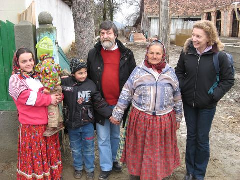 In Romania con amici Rom