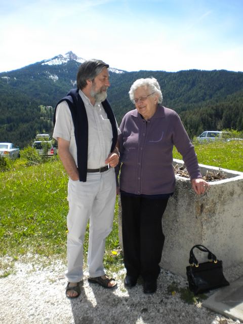 Con mamma a Pietralba