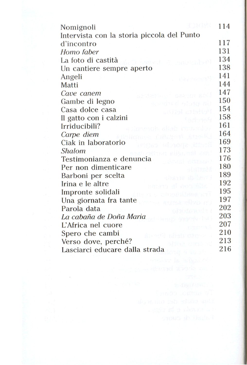 Punto d'Incontro, pagina 2 di 6